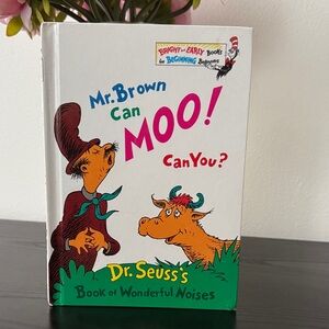 Dr. Seuss's Mr. Brown Can Moo! Can You? Book - Colorful Edition